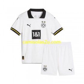 Camisolas de futebol Borussia Dortmund Criança Equipamento 3ª 2024/25 Manga Curta